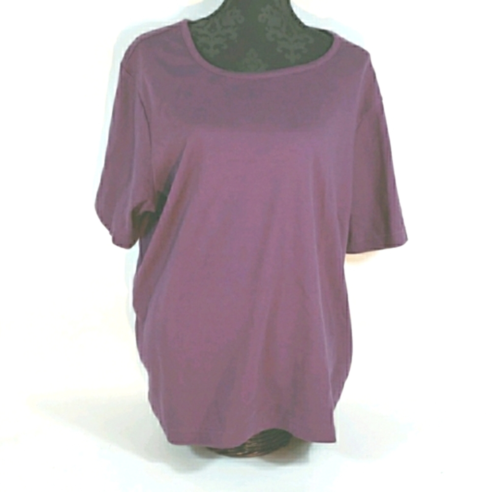 Sport Savvy Women's 1X Plum Shirt